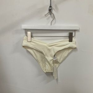 L*Space cream bikini bottom